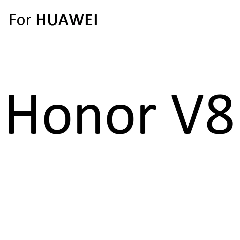 For Honor V8 Прозрачный силиконовый чехол для телефона с полным покрытием для HuaWei Honor 9X V9 8A 8C 8X8 S фотоаппаратов моментальной печати 7S 7A 7X 7C 7 6A 6C 6X6 8 Pro Max играть 3 3e глобальной ТПУ чехол - Цвет: For Honor V8