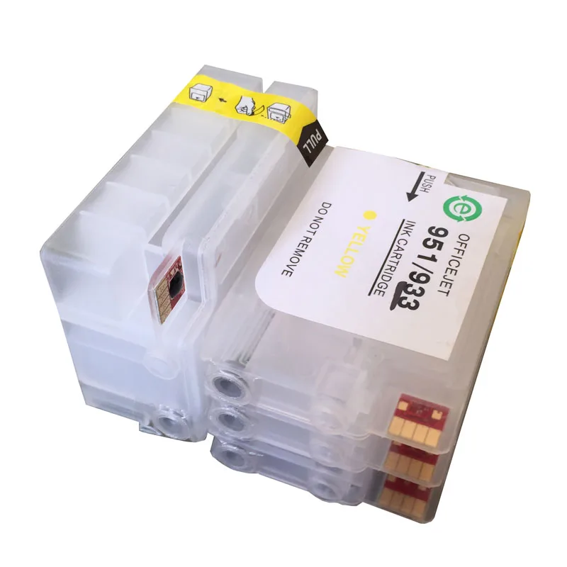 4xHP950 многоразовые чернильные картриджи для HP Officejet Pro 8100 8600 8610 8620 8660 8640 8615 8625 с