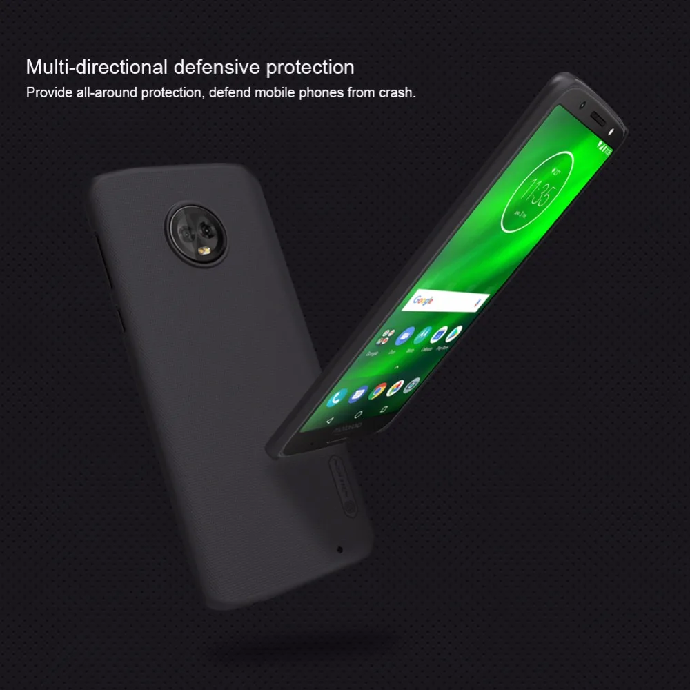 Чехол Nillkin для Motorola Moto G6/G6 Plus, суперматовый защитный жесткий пластиковый чехол для Motorola Moto Z3 Play, чехол Z3