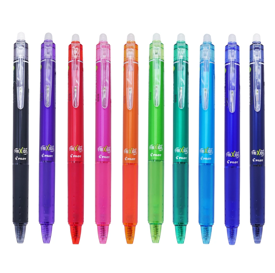 Ручка пилот шариковая ручка стираемая фрикционная искусственная гелевая 0 5 мм