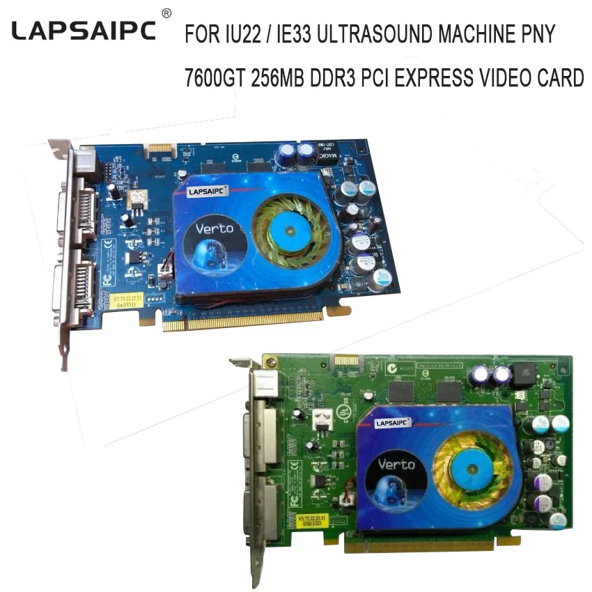 Для IU22/IE33 ультразвуковая машина PNY 7600GT 256MB DDR3 PCI Express Видеокарта|Платы расширения| |