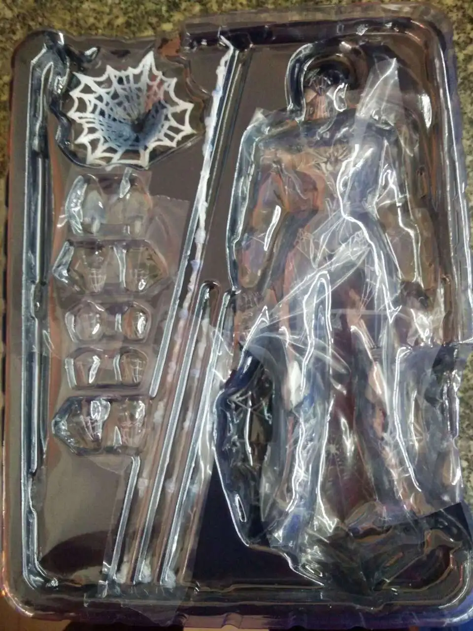 Play Arts Spider Blue Ver Venom PA Secret Wars Peter Parker 27 см ПВХ экшн-фигурка Kai Figure | Игрушки и хобби