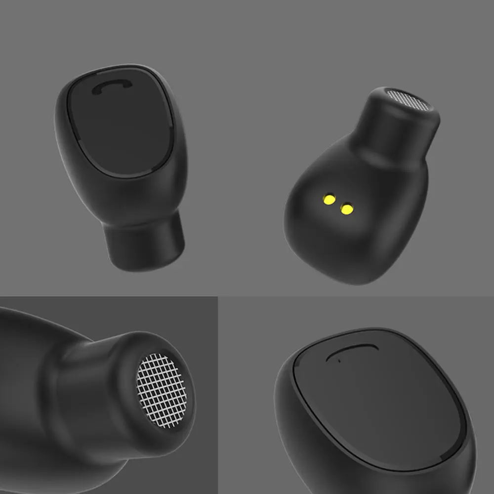 Mini Earbuds Bluetooth Wireless Earphones With Mic Earphone Handfree Sports Headset Gaming | Электроника