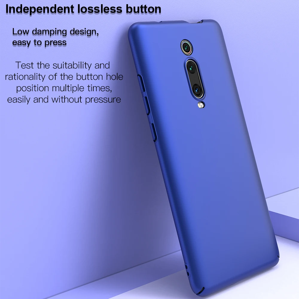 KEYSION Micro matte Phone Case For Xiaomi Mi 9T 9T Pro Mi 9 SE 8 A3 lite CC9e Hard Back Cover for Redmi K20 Note 9S 7 8 Pro 8A images - 6