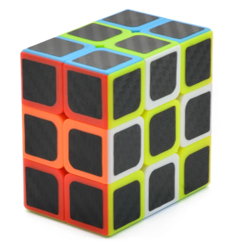 Lefun 2x3x3, Cubo Magico Стикеры меньше черная картонная волокна Стикеры Скорость головоломка, куб, детские развивающие игрушки для детей 233 куб
