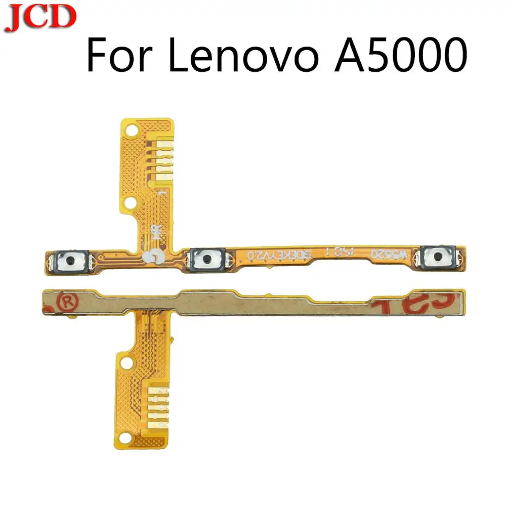 No4 For Lenovo A5000 JCD For lenovo A2010 A2020 A536 A5000 A6000 K900 K3 K4 Note K5 X2 C2 S1 Power On Off Volume Up Down Button Key Switch Flex Cable - Цвет: No4 For Lenovo A5000