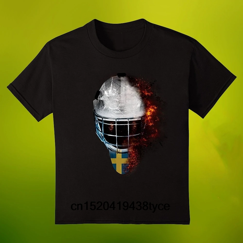 Men's Ice Hockey Goalie Mask T-Shirt Tee | Мужская одежда