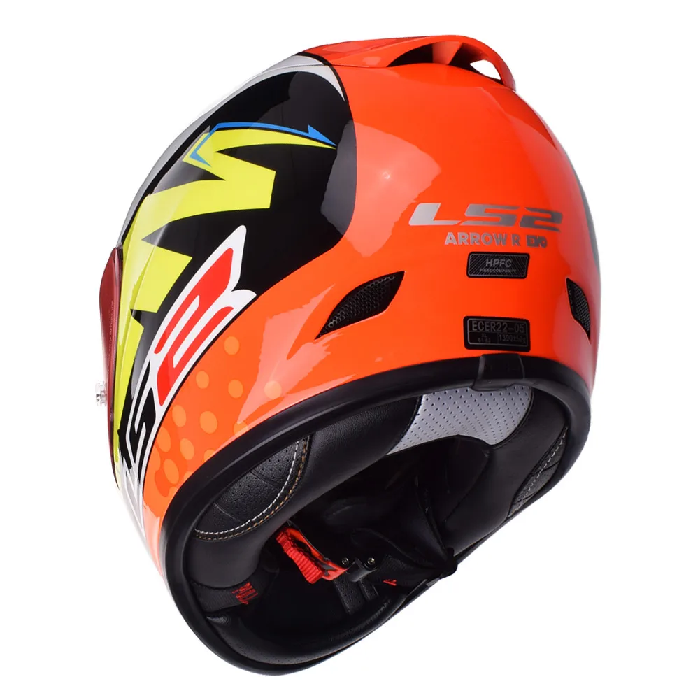 LS2 Шлемы FF323 стрела R EVO полный лицо мотоциклетный шлем для гонок Casque Casco Capacete Moto