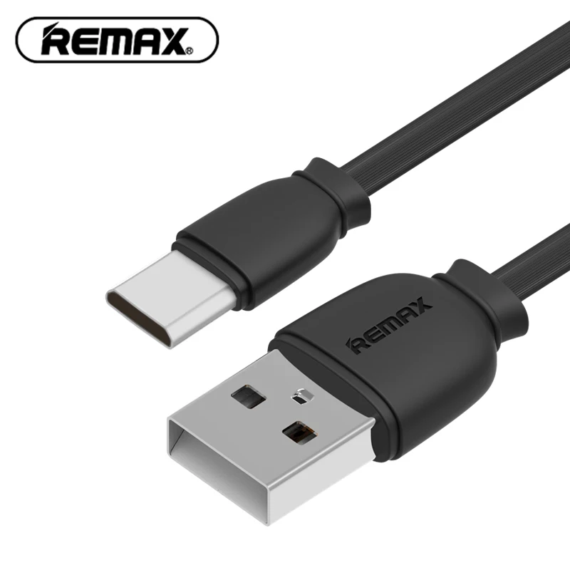 Remax 1M Кабель с разъемом usb type c для USB C мобильный телефон быстрой зарядки кабель
