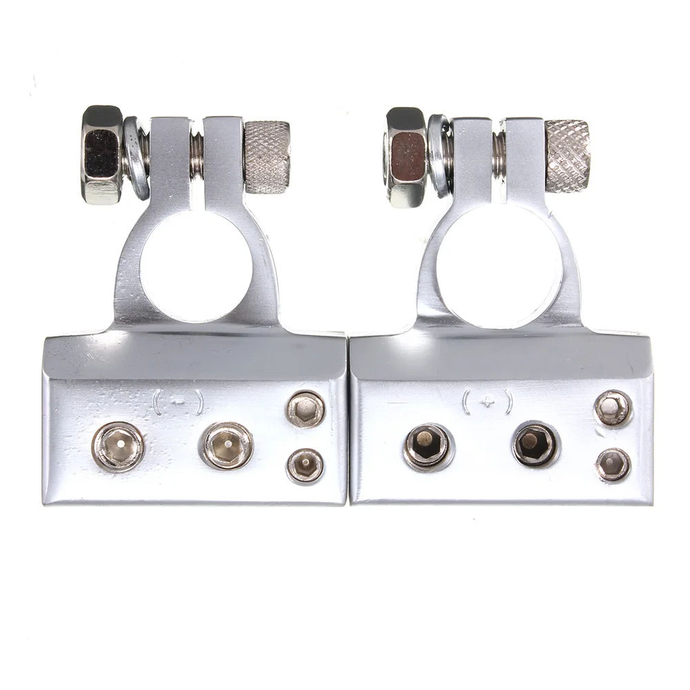 Комплект из 2 предметов, 2/4/8 AWG Gauge автомобиля Батарея терминал положительный/отрицательный автомобиля Батарея разъем крышки аккумулятора разъема