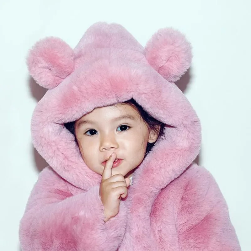 Коллекция 2018 года меховая куртка для девочек осенне-зимний жилет детское пальто
