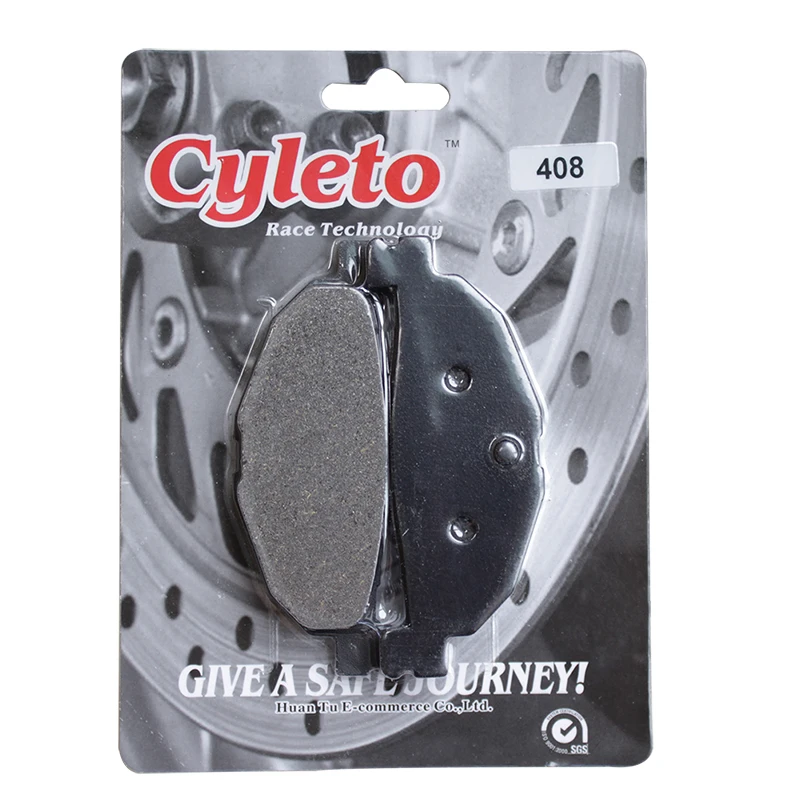 Cyleto мотоциклетные задние тормозные колодки для YAMAHA CP250 Maxam 2005-2006 YP400 YP 400 Majesty 2004-2013 XP500 XP 500 TMax 2004-2011