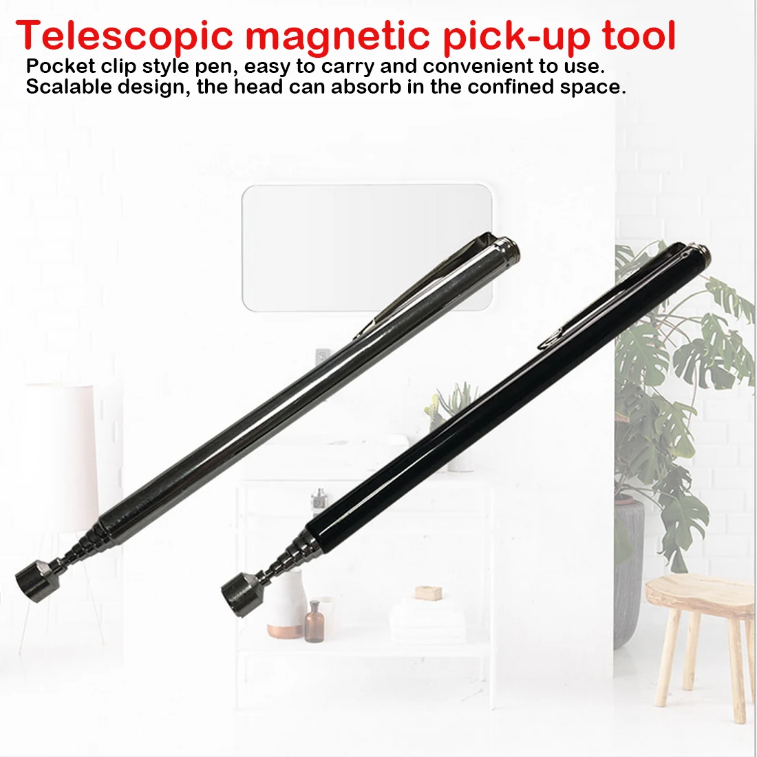 Хороший портативный магнитный приемник мощный телескопический удлинитель с