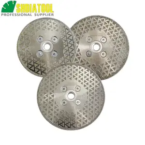 SHDIATOOL 1 pc 58-11 нить один Боковое покрытие алмазный отрезной диск с электролитическим покрытием шлифовальный диск Мрамор пилы Гранит алмазного