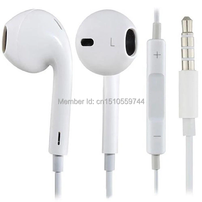New OEM For Apple Iphone 5 5S 5C 6 Ear Pods Earphones W Remote &amp Mic + SHOP GIFT | Электроника