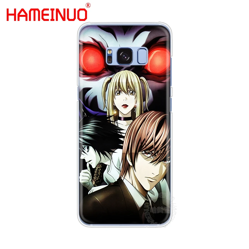 HAMEINUO чехол для сотового телефона с аниме Death Note Samsung Galaxy S9 S7 edge PLUS S8 S6 S5 S4 S3