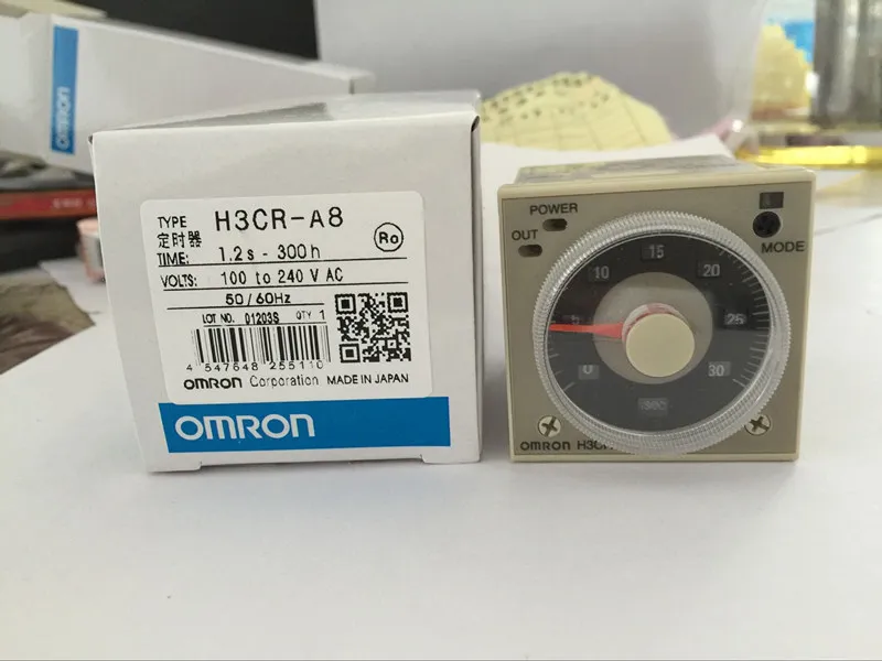 

H3CR-A8 8 pin time relay / timer 24-220VAC/12-220VDC universal