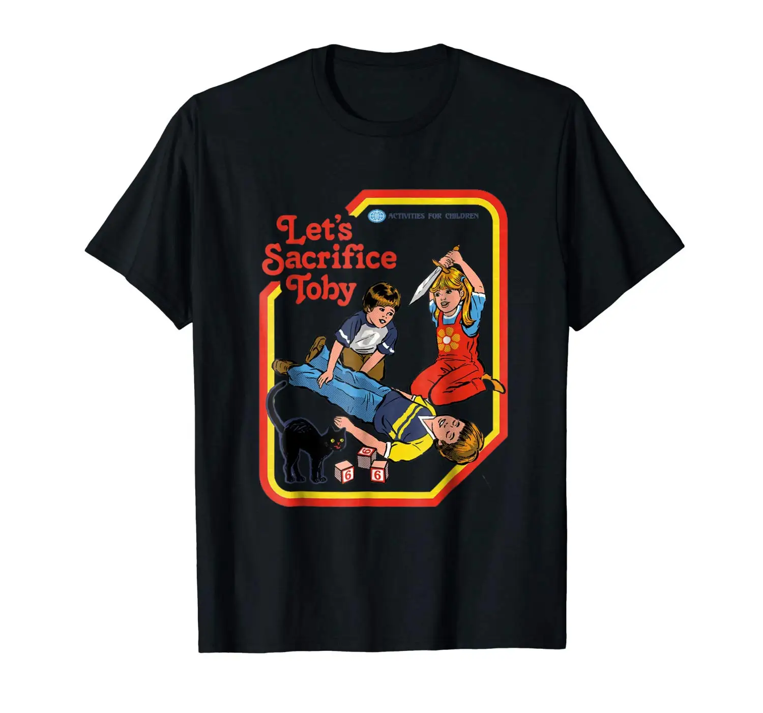 

Let's sacrifice toby T shirt Men T-Shirt Cotton 100% top tee O Neck Tee Shirt Short Sleeve Top Tee