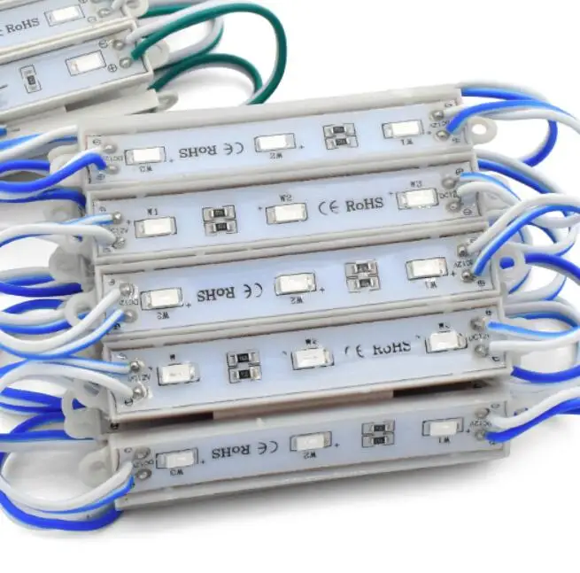 

SMD 5630 5730, 3 светодиода, 12 В постоянного тока, светодиодный модуль IP63, IP65, водонепроницаемая рекламная Светодиодная лента, лампочка