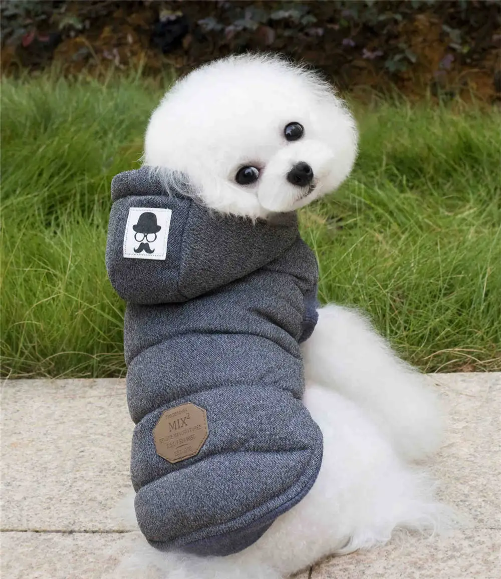 Новинка одежда для собак высокого качества зимнее пальто и куртки хлопковая
