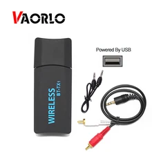 VAORLO Bluetooth Transmitter Portable Stereo Audio 4.2 Wireless USB Adapter For TV PC Computer to Bluetooth Headphones/Speakers