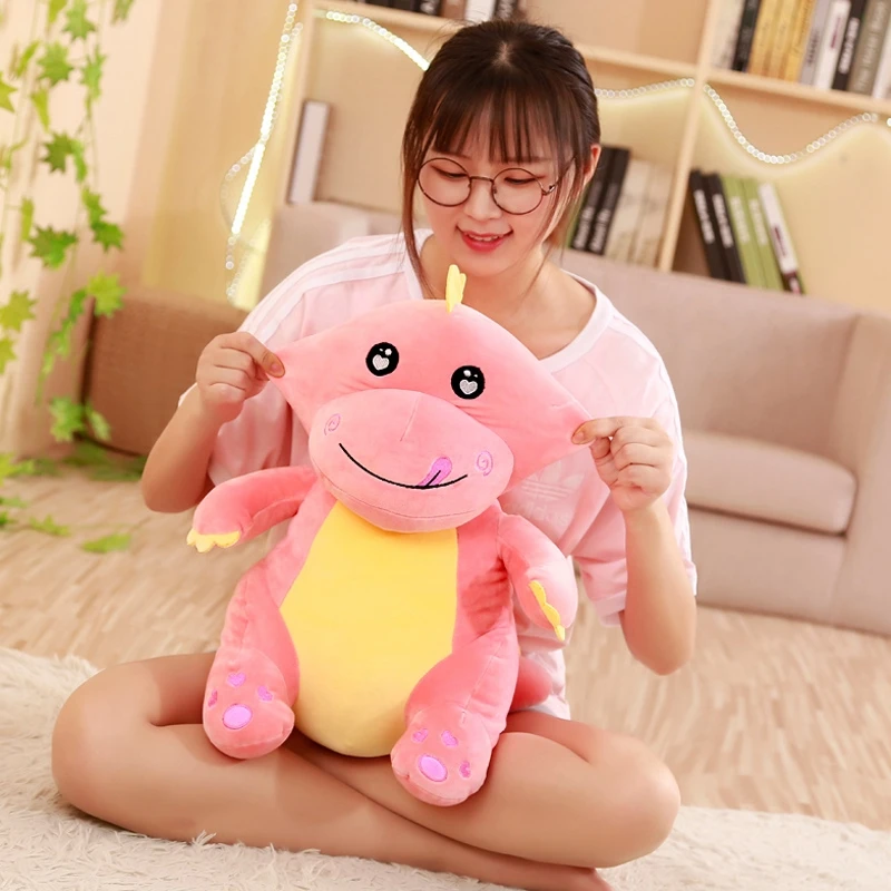 Kawaii динозавр плюшевые игрушки очки кукла украшение маленькая детская Удобная