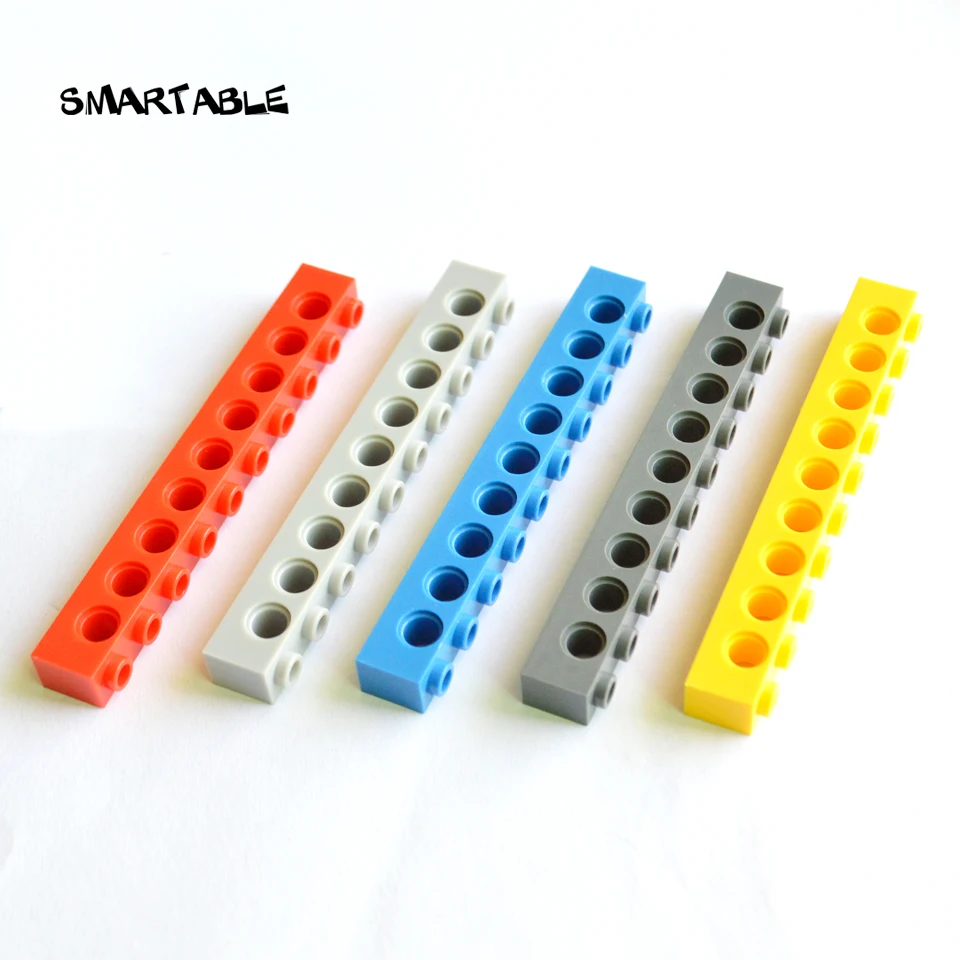 Smartable высокотехнологичный конструктор 1x10 с отверстиями строительные блоки MOC