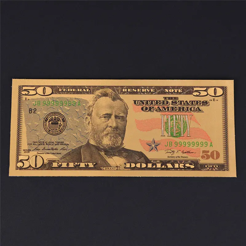 Антикварная позолоченная коллекция искусственные деньги сувенир античный 7