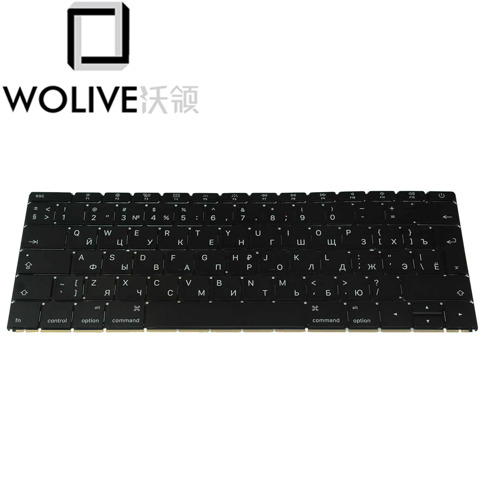 Wolive настоящая русская клавиатура для MacBook Retina 12 &quotA1534 RU Клавиатура 2016 | Компьютеры
