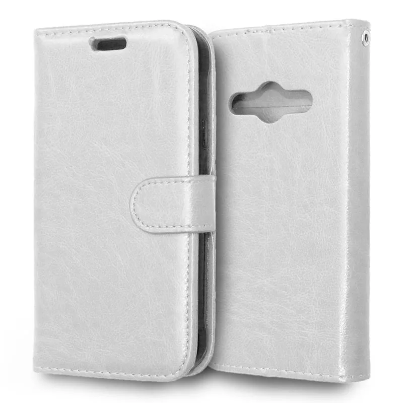 Чехол для samsung galaxy xcover 3 SM-G388F G388F телефон чехол s с отделением для кредитных держатель для карт с подставкой Чехол-портмоне с откидной крышкой чехол для samsung xcover 3 - Цвет: White