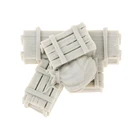 135 Смола солдата, современное оборудование, набор полимерных коробок и сумок, модель