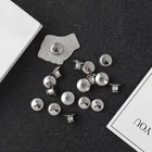 Брошь серебряного цвета 5  10 шт.компл., булавки с застежкой сзади, надежный замок сцепления, роскошная булавка, задняя булавка, подвески для ювелирных изделий своими руками