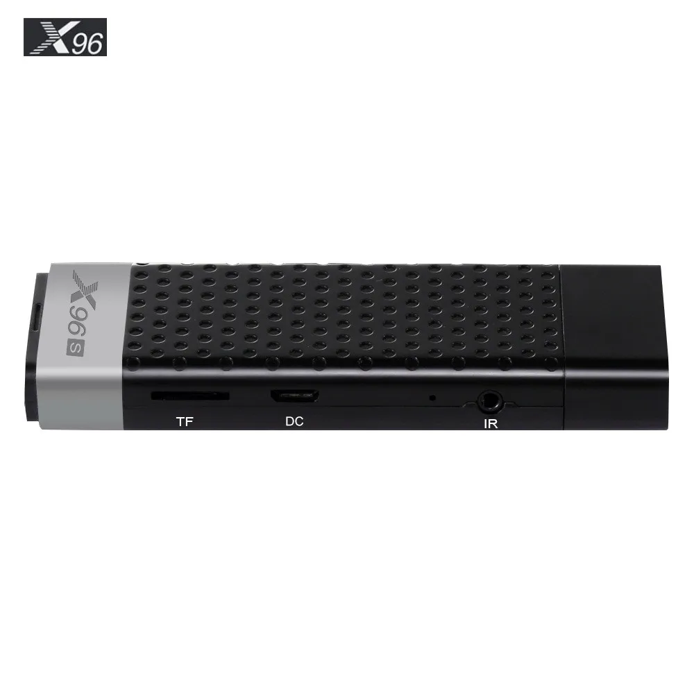 X96 10 шт./лот X96S android 8 1 tv stick amlogic s905Y2 H.265 2 4/5G WI-FI BT4.2 quad Core 64bit | Электроника