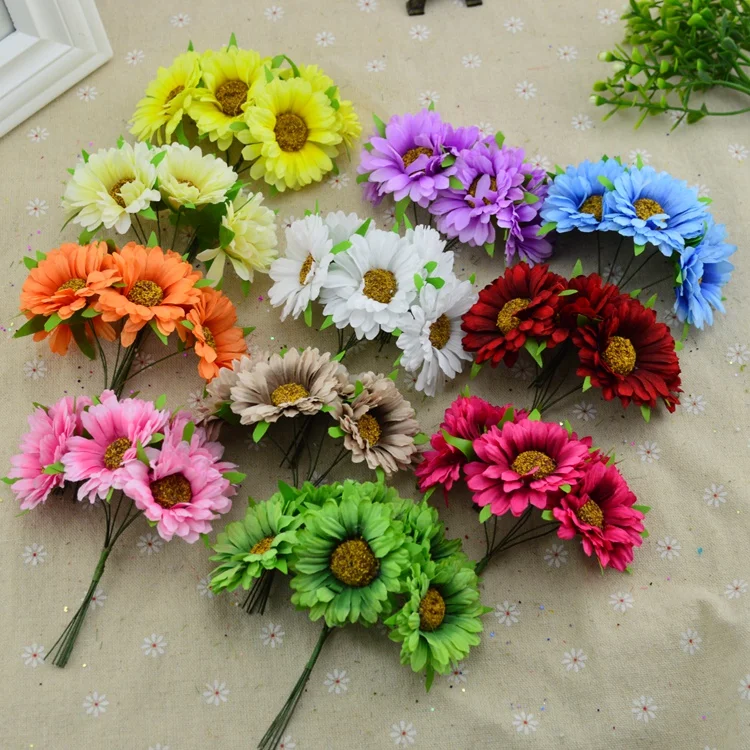 DIY Имитация цветка розы голова Высококачественная Одиночная Роза пластиковые