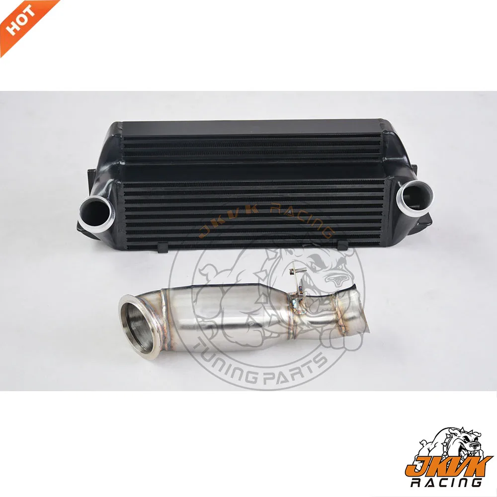 JKVK N55 335I 2013+/ F30 F20/ F22 M235i M235xi 2013+/f87 M2 2015+200cell Downpipe+EVO2 intercooler (Bar and Plate type) 35HP+ | Автомобили