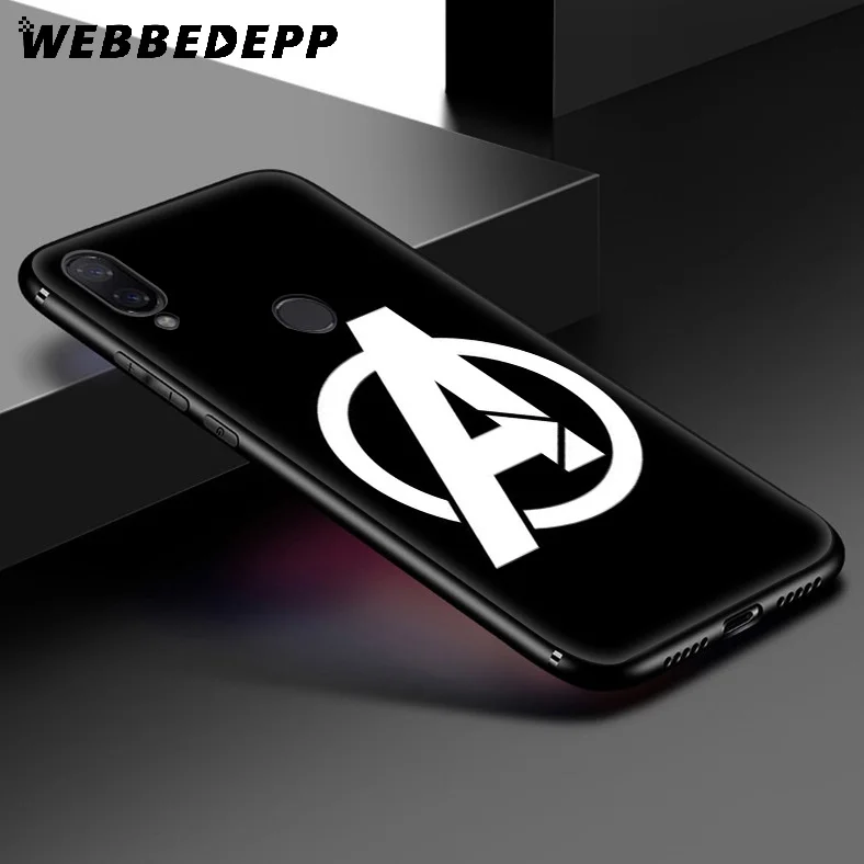 WEBBEDEPP Captain America Caps мягкий чехол для Xiaomi Redmi K20 7A 4A 4X 5 5A 6 6A S2 Note 8 4 7 Pro Plus Prime |