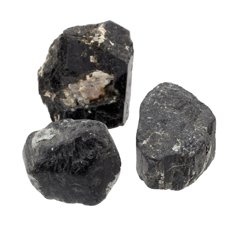 Натуральная пирамида из черного обсидиана с зарядкой от энергии Рейки