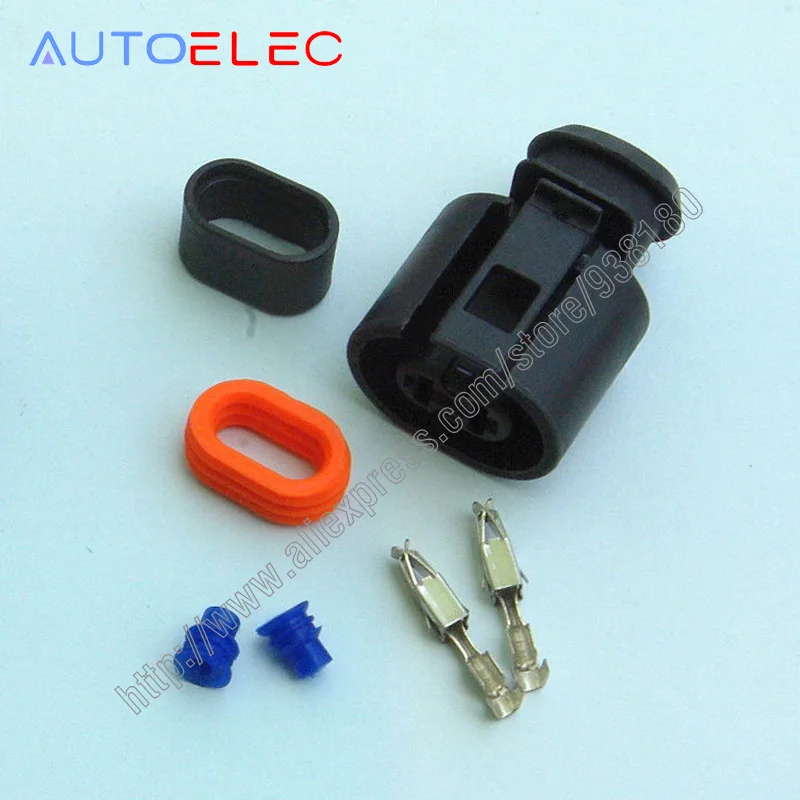 10 комплектов VAG 357973202 6N0927997SEAT& SKODA VAG датчик системы АБС разъемы для VW AUDI WEBASTO термо белье Топ нагреватель 2 контактный разъем