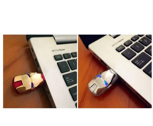 Модель, Железный человек, USB флеш-накопитель, 64 ГБ, 32 ГБ, 16 ГБ, 128 ГБ, Автомобильный ключ, карта памяти, флеш-накопитель, u-диск, флешки, светильник для глаз
