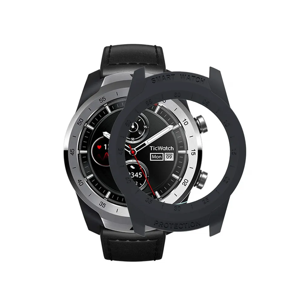 Ударопрочный защитный чехол из поликарбоната для TicWatch Pro/E Прочный чехол для Tic Watch Pro протектор бампер оболочка умные часы аксессуары