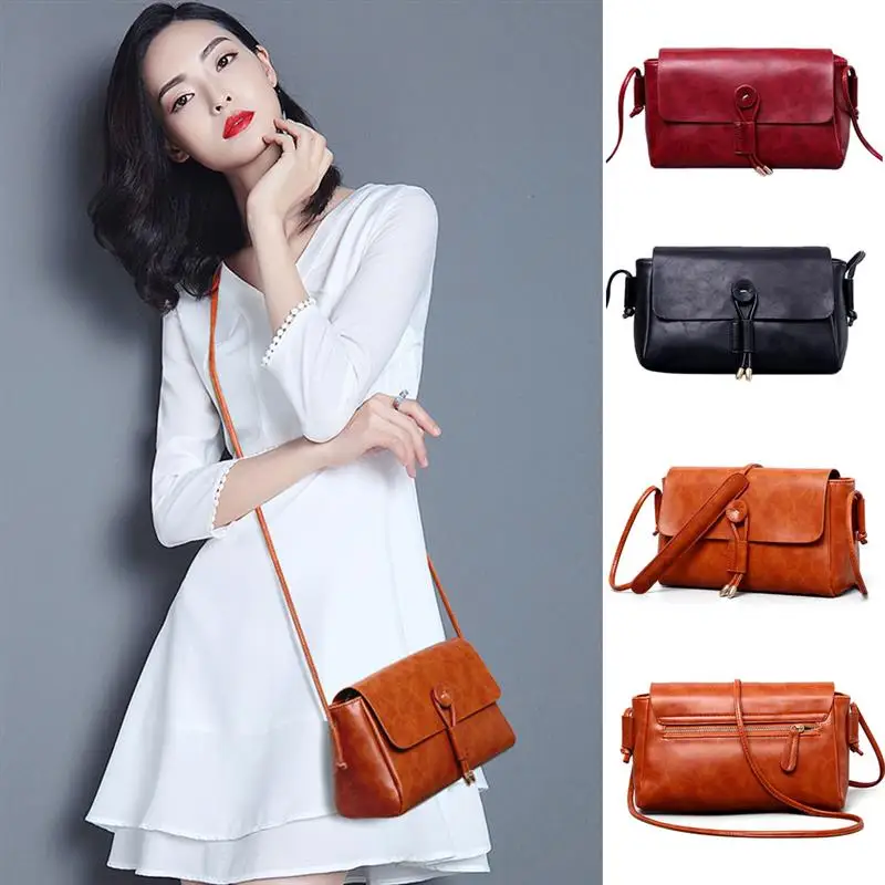 

Coofit Casual Cossbody Bags For Female Girls Womens Vintage Casual Flap Cover Messenger Bags Ladies Shoulder Bag bolsa feminina