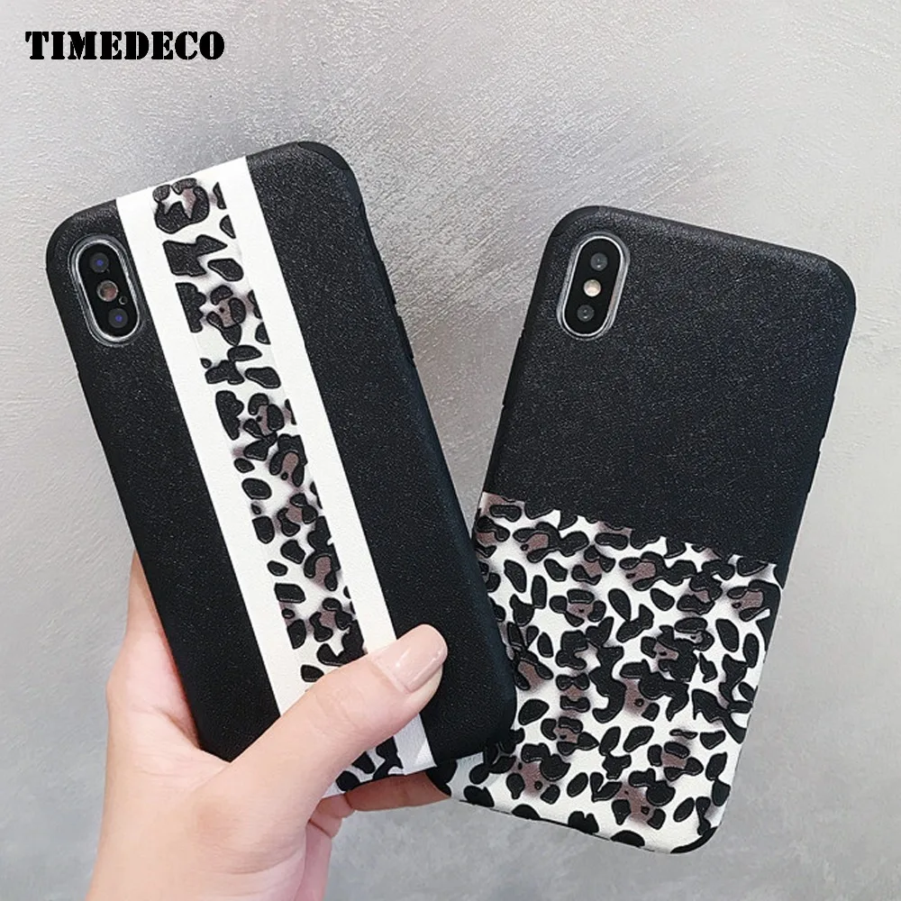 Тушь для ресниц в леопардовой упаковке iphone 6 6s Funda 7 Silicona 8 Birds решетка Мягкий