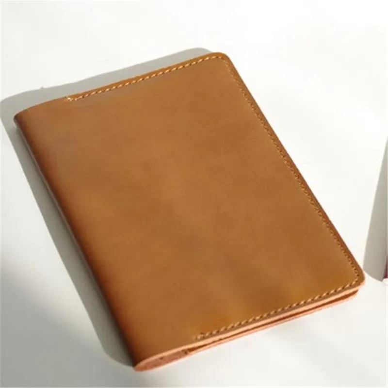 

Genuine Leather Passport Holder Handmade ID Card Holder Passport Cover High Quality Travel Accessories APH125B