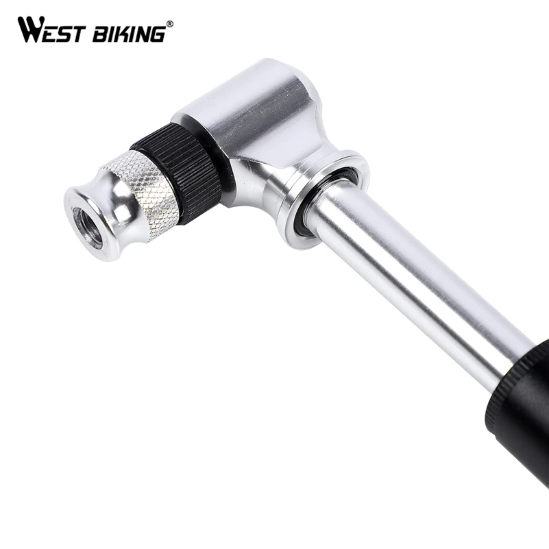 WEST BIKING 300 PSI Bike Pump Multifunctional Hand Bicycle Type Level Tire Patch Pads Sets Portable MTB Pumps | Спорт и развлечения