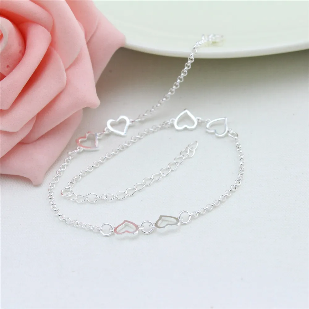 Женская цепочка из серебра 925 пробы Очаровательная модная Серебряная ювелирное