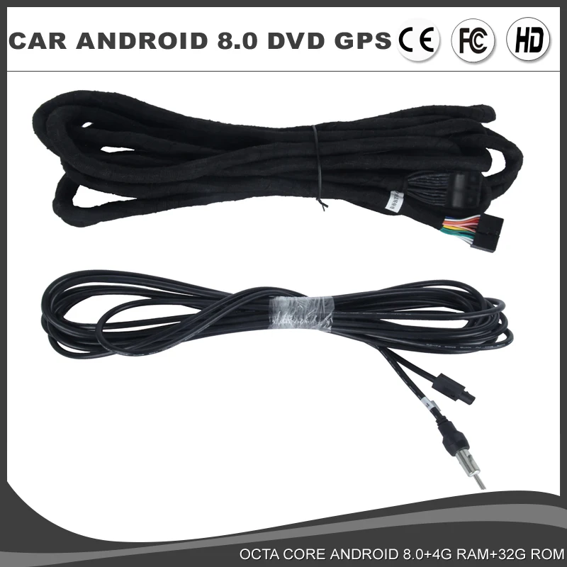 

Long cable for BMW E39 E53 X5 with original monitor/navigation DSP system For Car Android 10/9/8.0 Modification RADIO ADAPTER