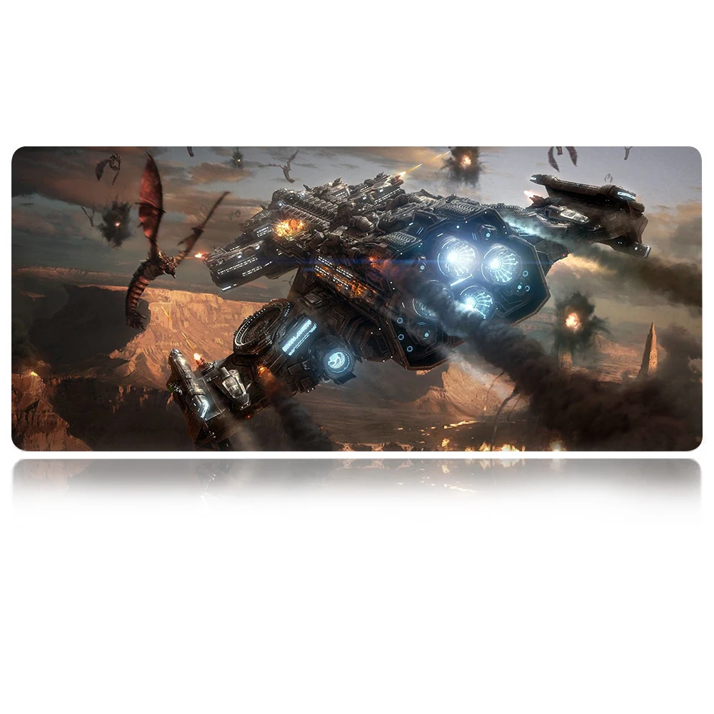 YIMAOC Starcraft 2 коврик для мыши 30x70 см Коврик компьютерной Противоскользящий