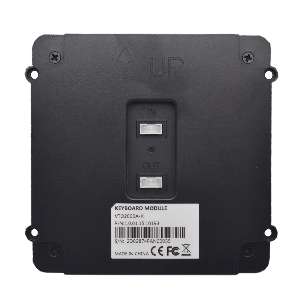 VTO2000A-K модуль клавиатуры для VTO2000A-C, ip-дверной звонок, части видеодомофона, части контроля доступа, части дверного звонка