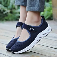 2018 summer mesh breathable height increased women toning shoes solid color anti slip swing flats woven running sports sneakers