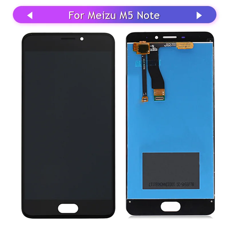 3 шт. для Meizu M5 Note Meilan 5 M621C M621H сенсорный экран ЖК дисплей в сборе Стекло дигитайзер